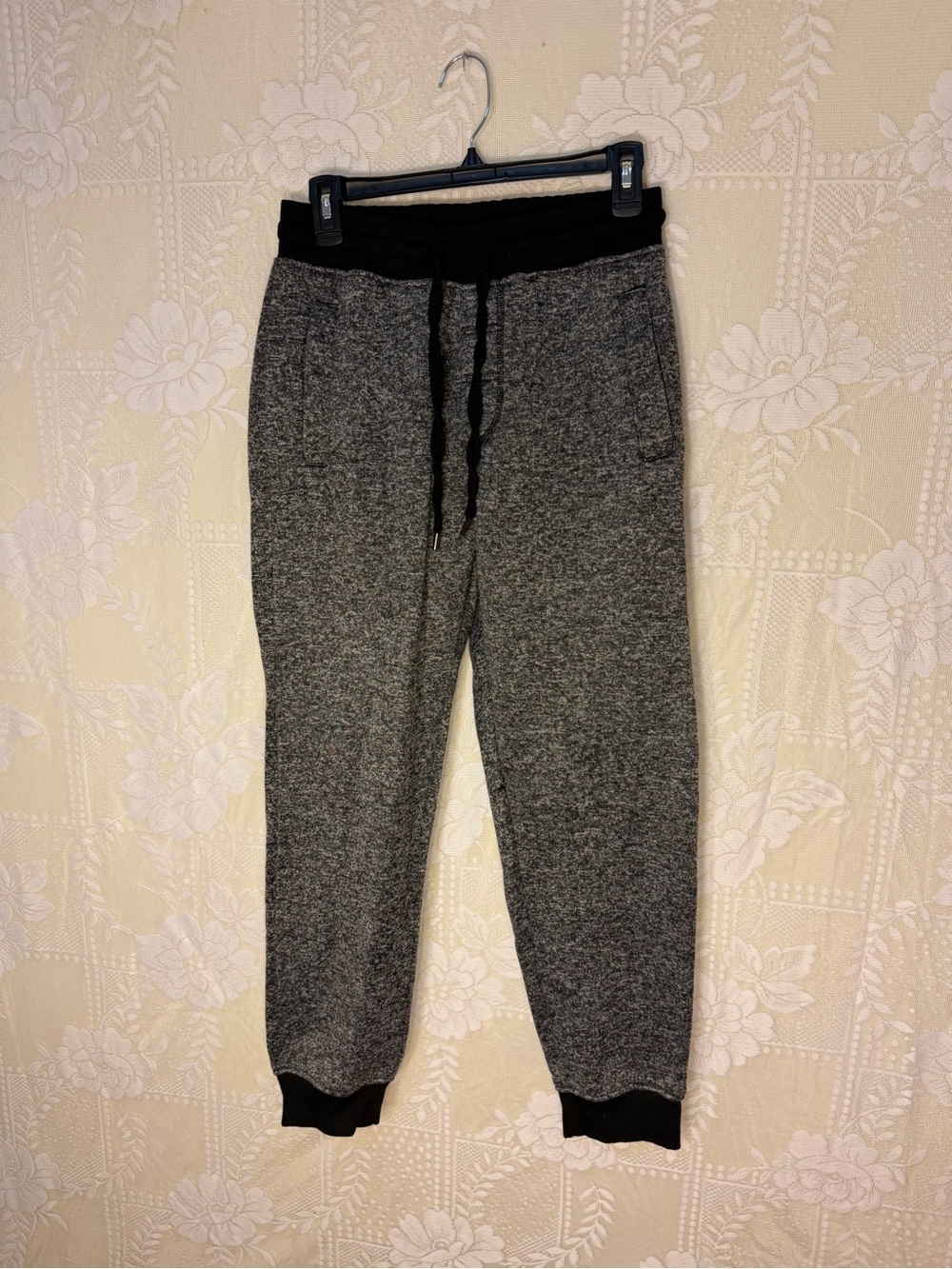 Men's Southpole Gray Knit Jogger Pants